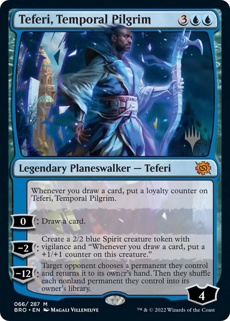 Teferi, Temporal Pilgrim (Promo Pack) [The Brothers' War Promos] | Mindsight Gaming