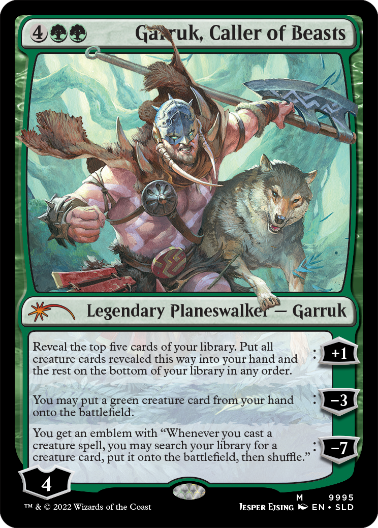 Garruk, Caller of Beasts [Secret Lair Drop Series] | Mindsight Gaming