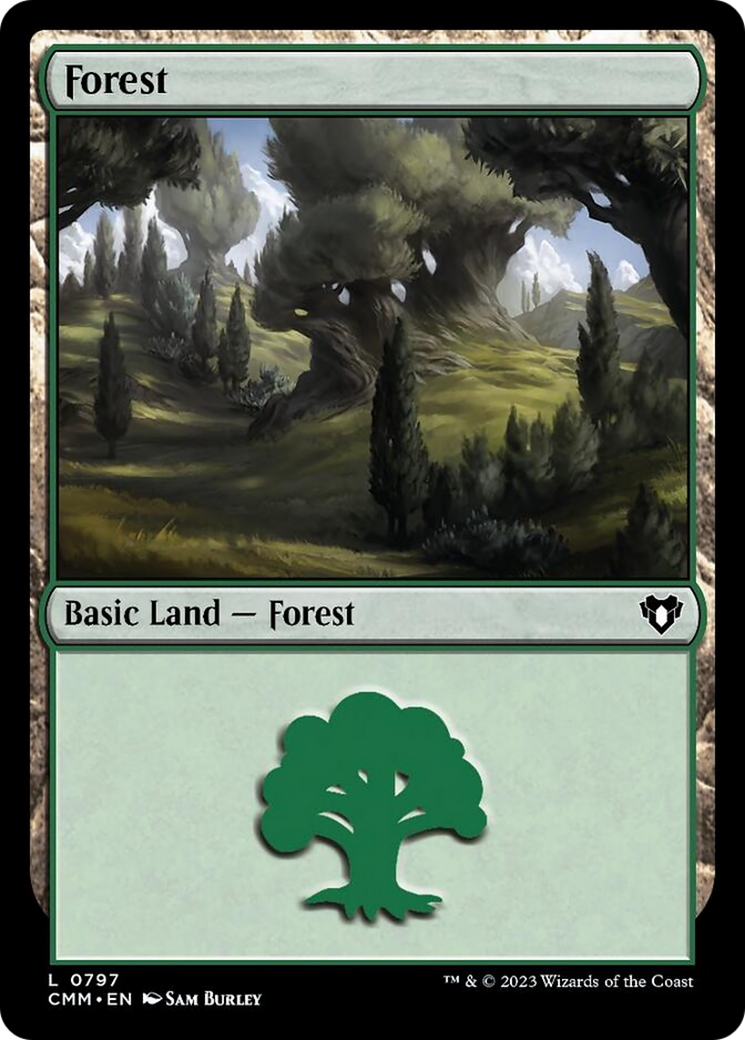 Forest (797) [Commander Masters] | Mindsight Gaming