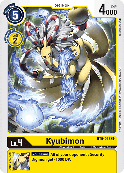 Kyubimon [BT5-038] [Battle of Omni] | Mindsight Gaming