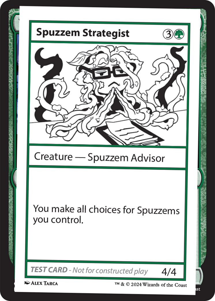 Spuzzem Strategist [Mystery Booster 2 Playtest Cards] | Mindsight Gaming