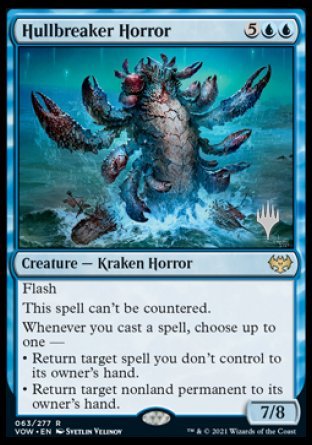 Hullbreaker Horror (Promo Pack) [Innistrad: Crimson Vow Promos] | Mindsight Gaming