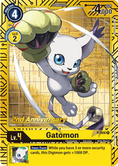 Gatomon [P-006] (2nd Anniversary Card Set) [Promotional Cards] | Mindsight Gaming