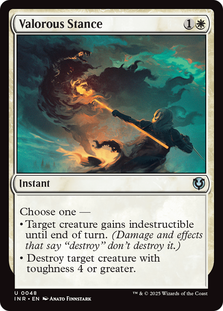 Valorous Stance [Innistrad Remastered] | Mindsight Gaming