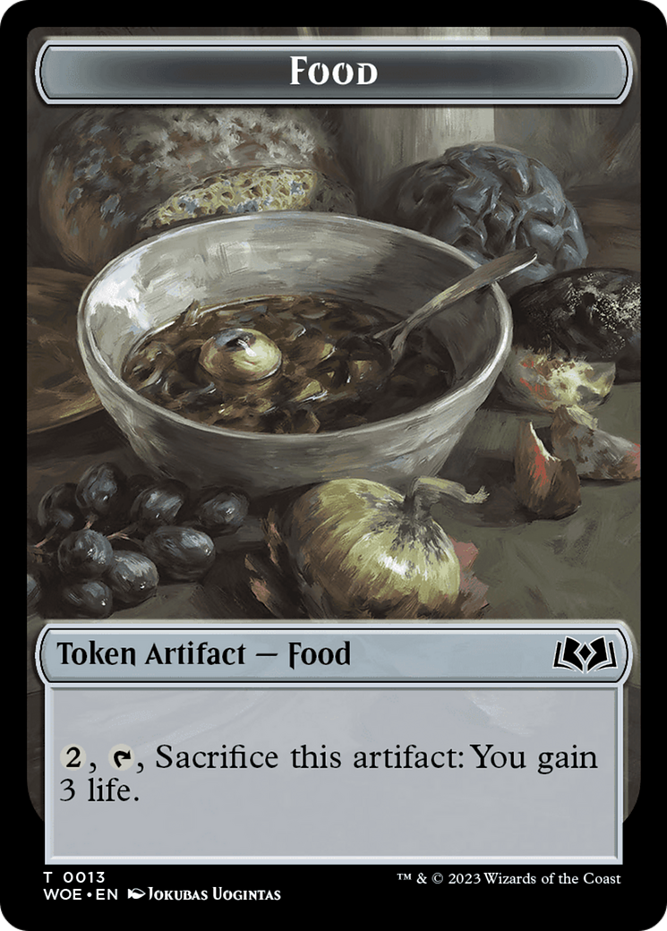 Food (0013) Token [Wilds of Eldraine Tokens] | Mindsight Gaming