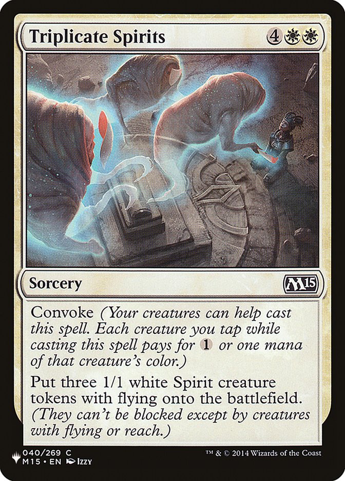 Triplicate Spirits [The List] | Mindsight Gaming