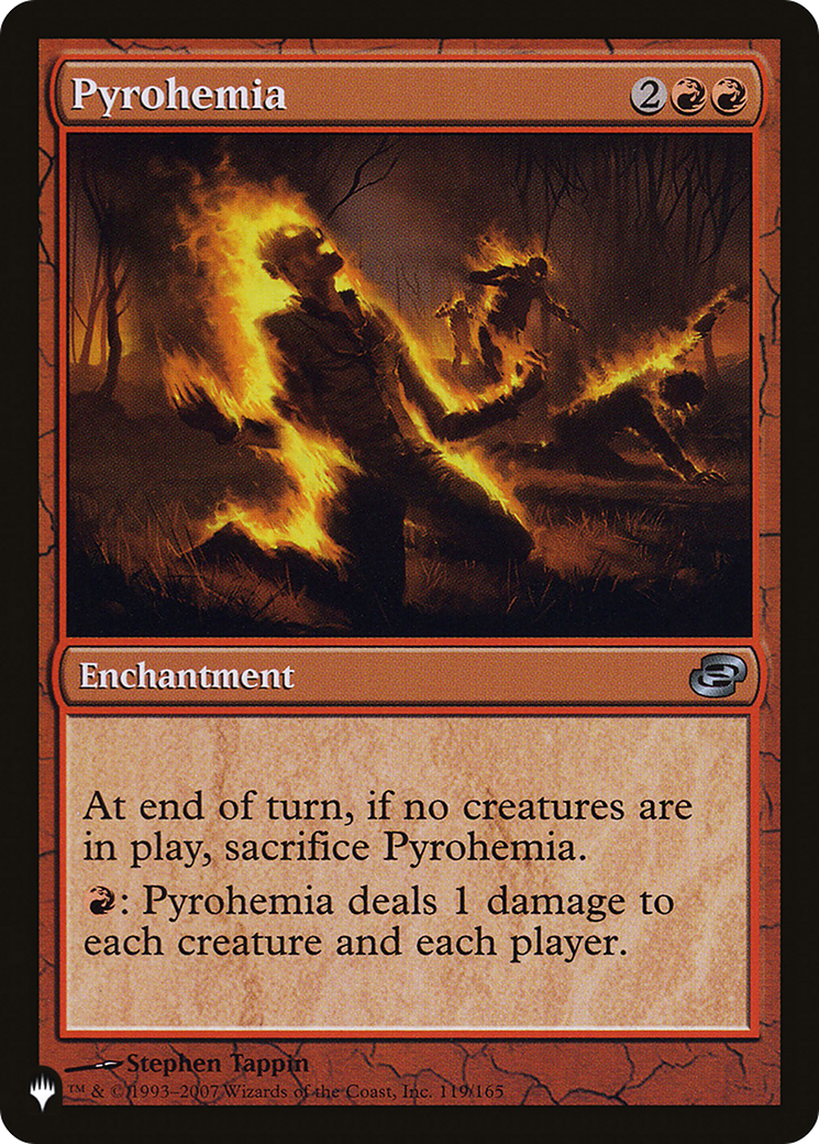 Pyrohemia [The List Reprints] | Mindsight Gaming