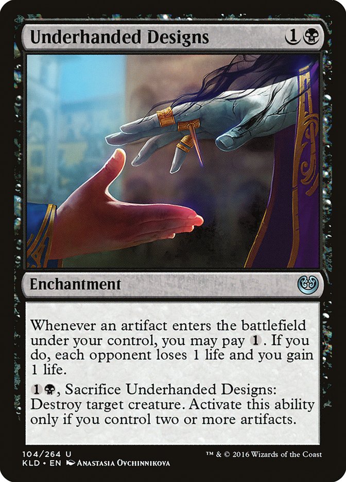 Underhanded Designs [Kaladesh] | Mindsight Gaming