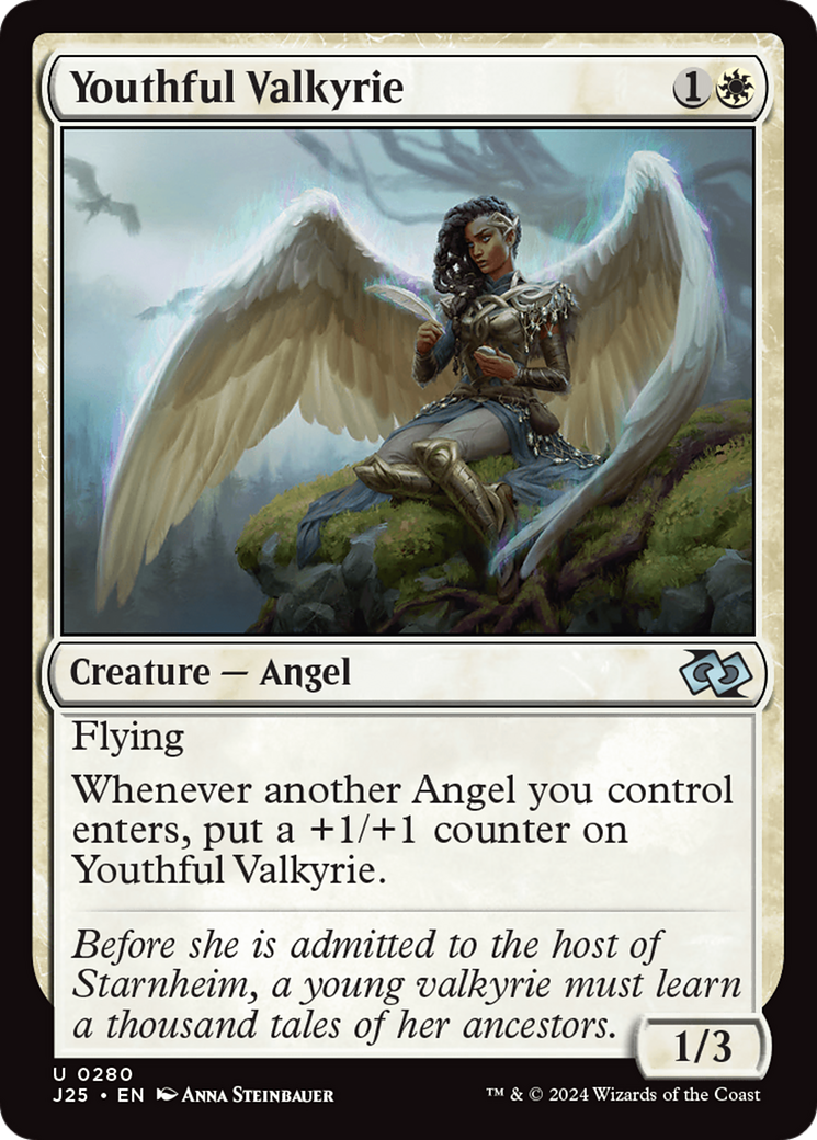 Youthful Valkyrie [Foundations Jumpstart] | Mindsight Gaming