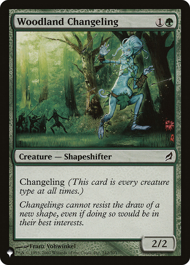 Woodland Changeling [The List Reprints] | Mindsight Gaming