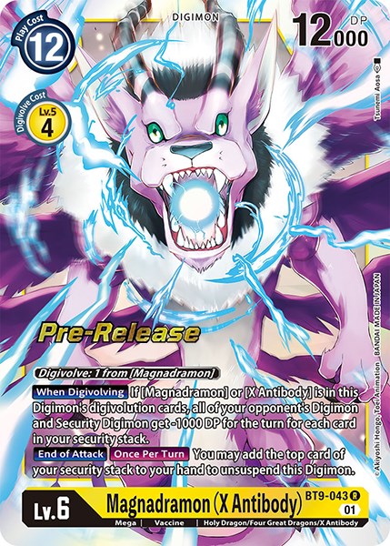 Magnadramon (X Antibody) [BT9-043] [X Record Pre-Release Promos] | Mindsight Gaming