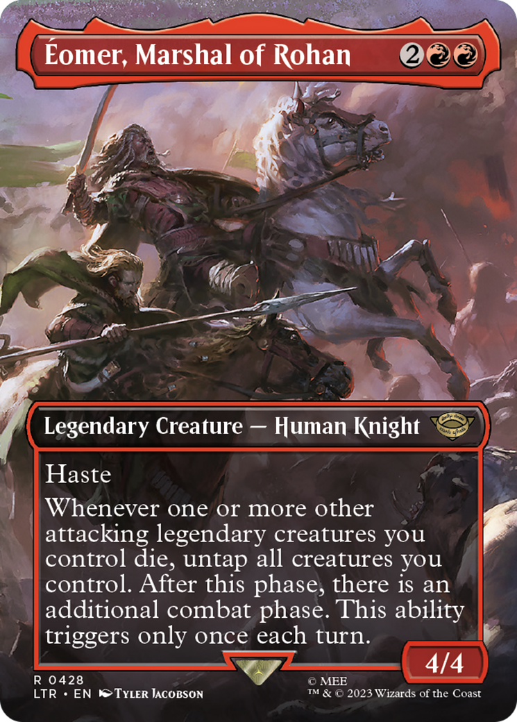 Eomer, Marshal of Rohan (Borderless Alternate Art) [The Lord of the Rings: Tales of Middle-Earth] | Mindsight Gaming