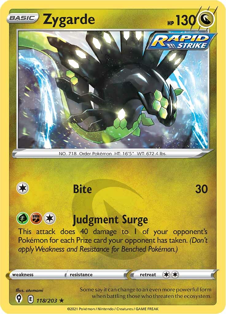 Zygarde (118/203) [Sword & Shield: Evolving Skies] | Mindsight Gaming