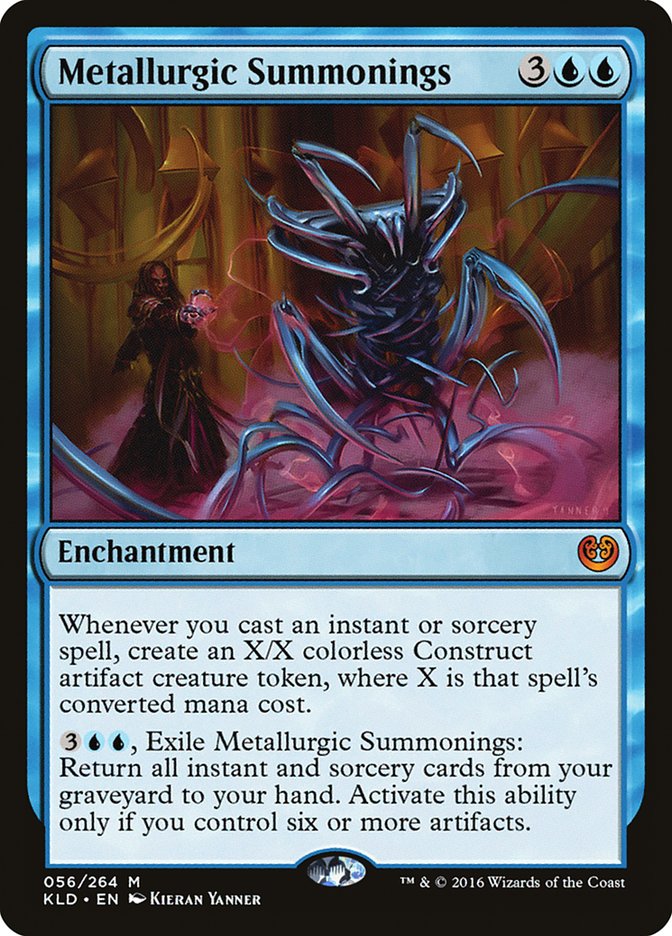 Metallurgic Summonings [Kaladesh] | Mindsight Gaming