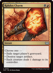 Rakdos Charm [Duskmourn: House of Horror Commander] | Mindsight Gaming