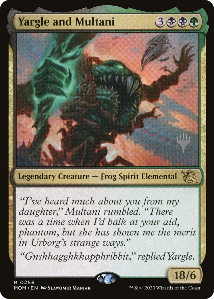 Yargle and Multani (Promo Pack) [March of the Machine Promos] | Mindsight Gaming