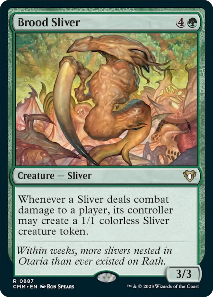 Brood Sliver [Commander Masters] | Mindsight Gaming