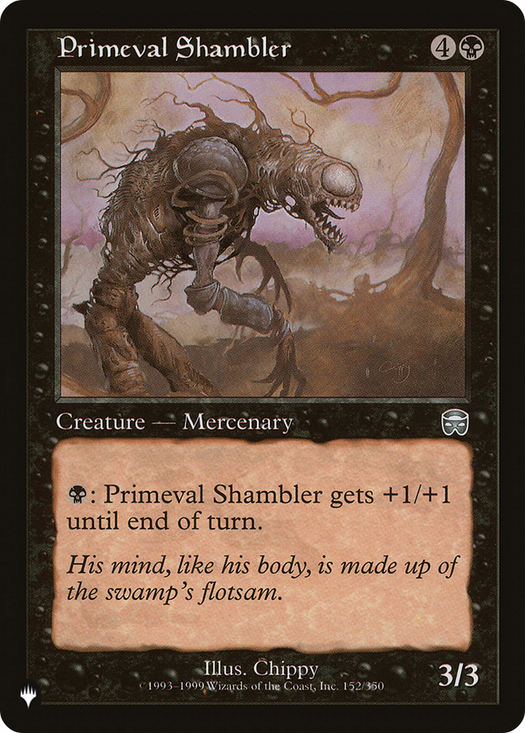 Primeval Shambler [The List Reprints] | Mindsight Gaming