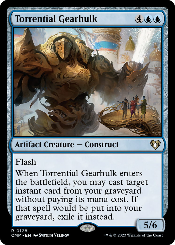 Torrential Gearhulk [Commander Masters] | Mindsight Gaming