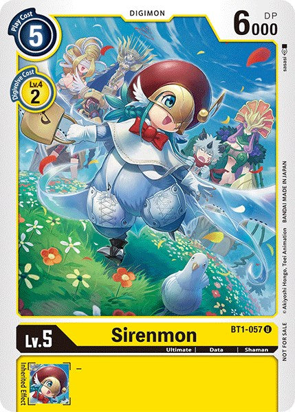 Sirenmon [BT1-057] (Winner Pack Double Diamond) [Release Special Booster Promos] | Mindsight Gaming