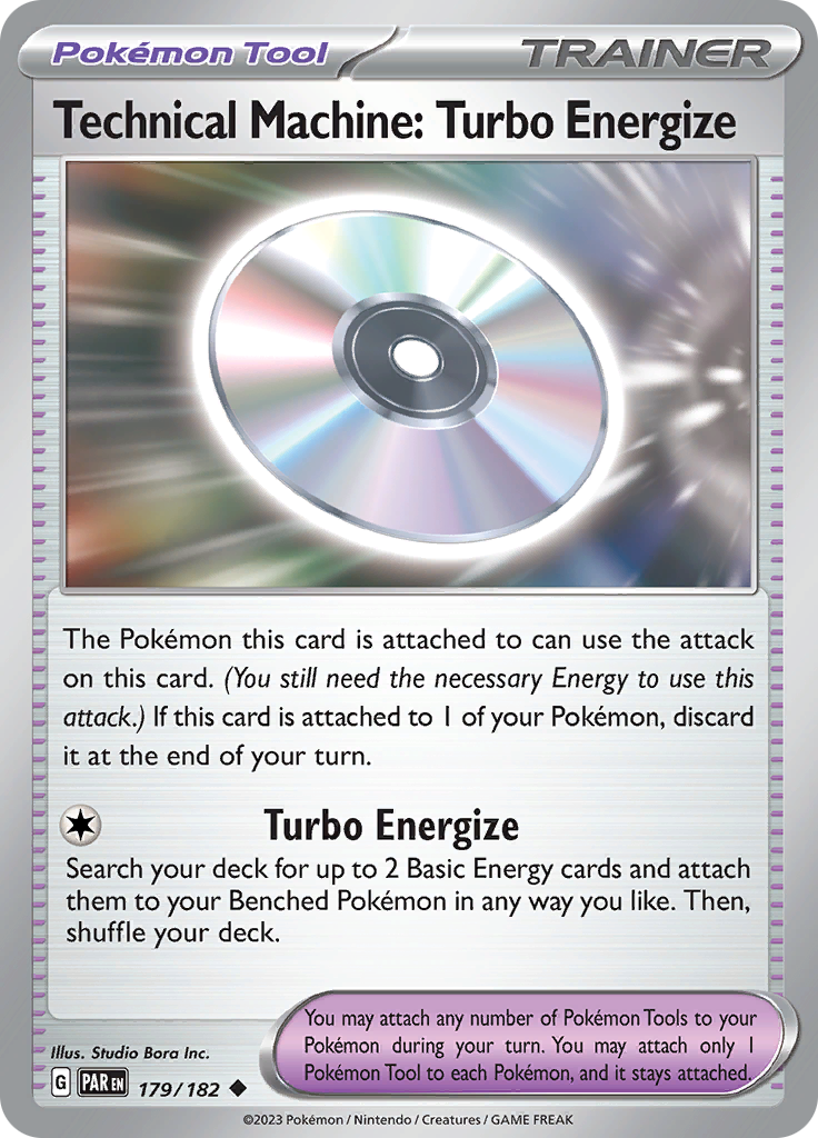 Technical Machine: Turbo Energize (179/182) [Scarlet & Violet: Paradox Rift] | Mindsight Gaming