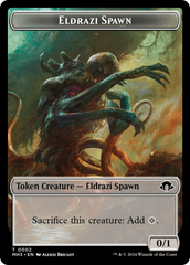 Eldrazi Spawn // Blood Double-Sided Token [Modern Horizons 3 Tokens] | Mindsight Gaming