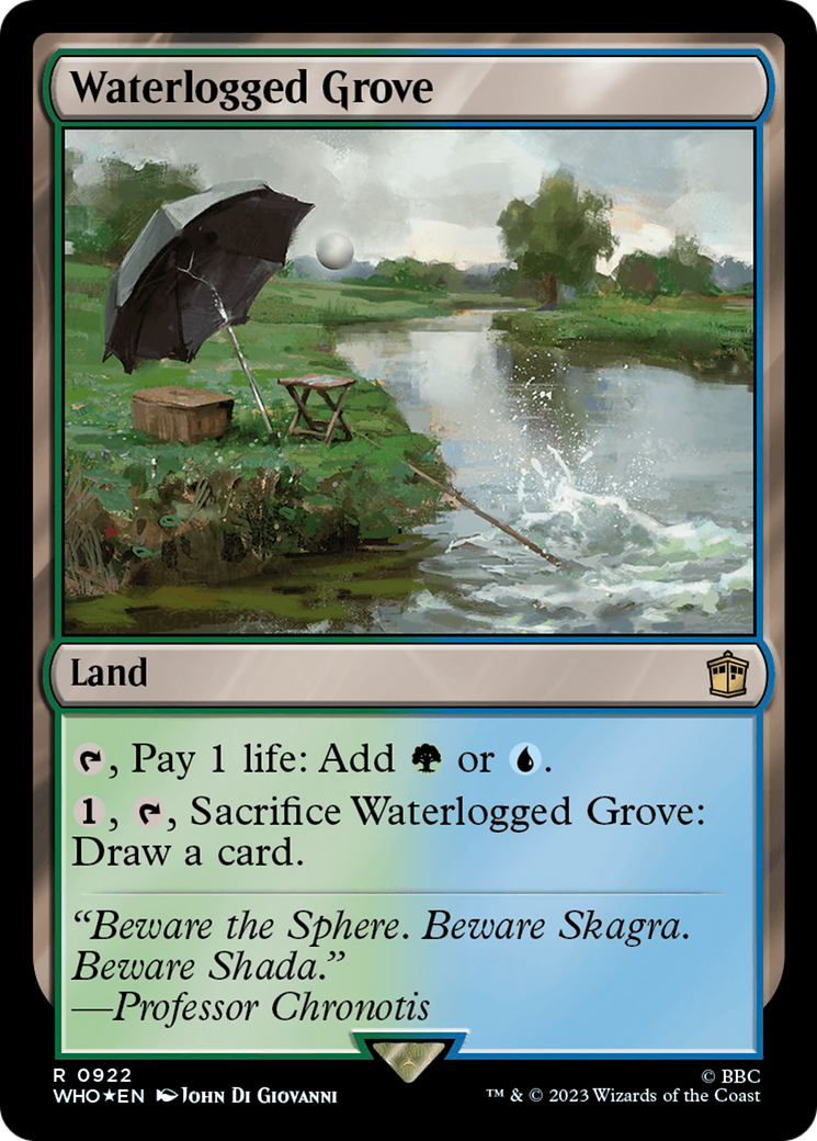 Waterlogged Grove (Surge Foil) [Doctor Who] | Mindsight Gaming