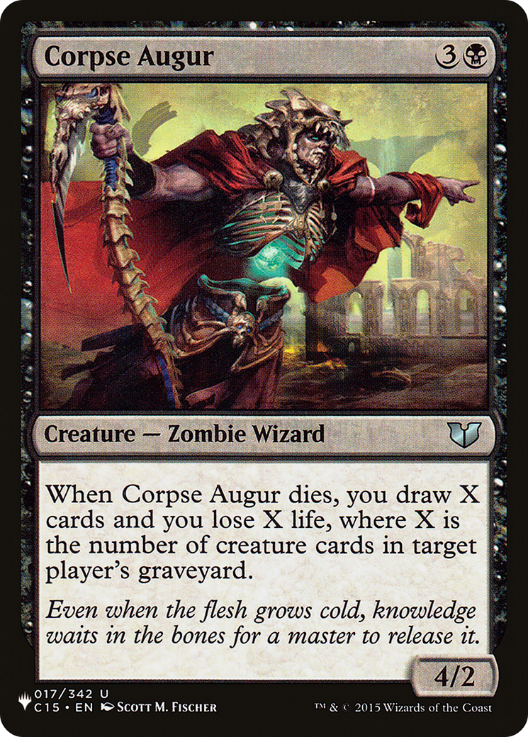 Corpse Augur [The List] | Mindsight Gaming