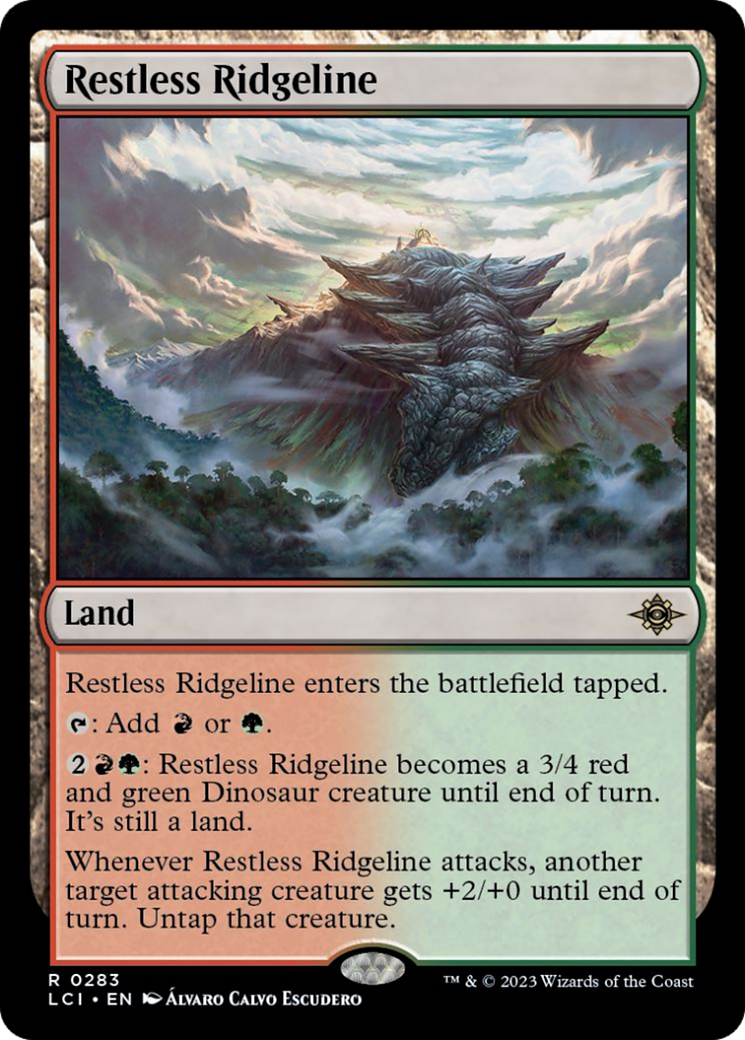 Restless Ridgeline [The Lost Caverns of Ixalan] | Mindsight Gaming