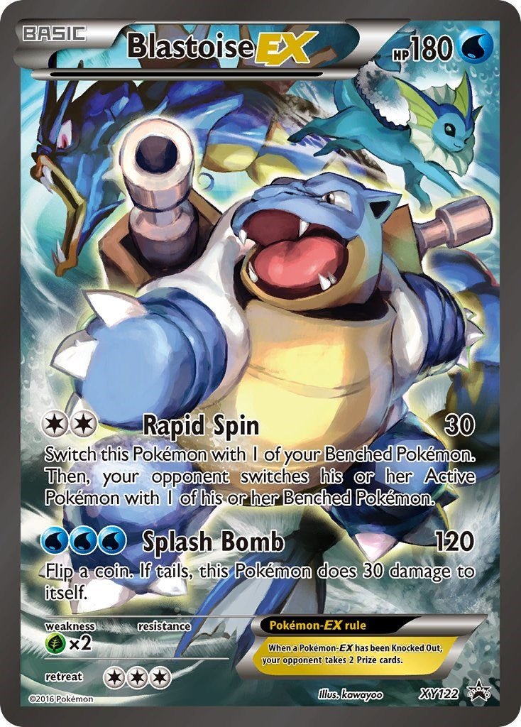 Blastoise EX (XY122) (Jumbo Card) [XY: Black Star Promos] | Mindsight Gaming