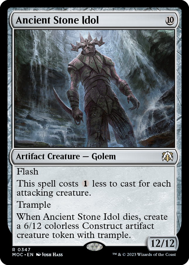 Ancient Stone Idol [March of the Machine Commander] | Mindsight Gaming