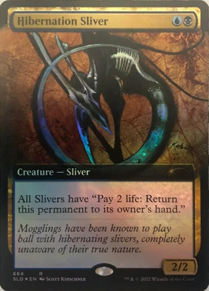 Hibernation Sliver (Extended Art) [Secret Lair Drop Promos] | Mindsight Gaming