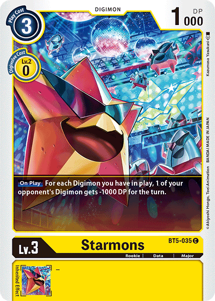 Starmons [BT5-035] [Battle of Omni] | Mindsight Gaming