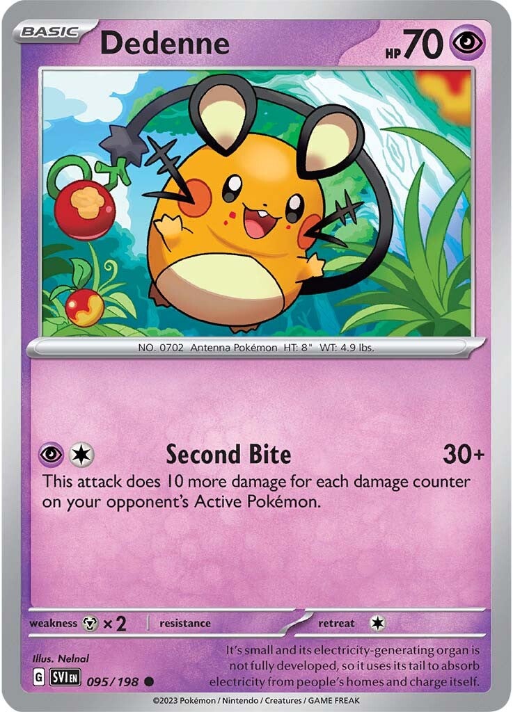 Dedenne (095/198) [Scarlet & Violet: Base Set] | Mindsight Gaming