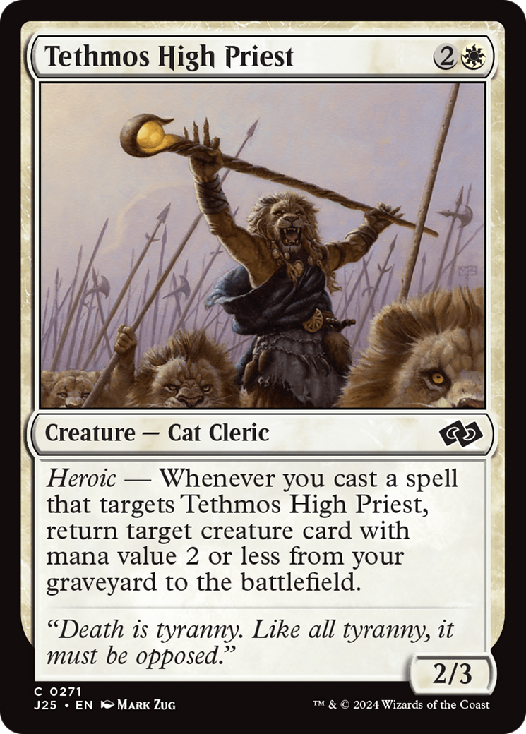 Tethmos High Priest [Foundations Jumpstart] | Mindsight Gaming