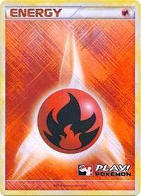 Fire Energy (2010 Play Pokemon Promo) [League & Championship Cards] | Mindsight Gaming