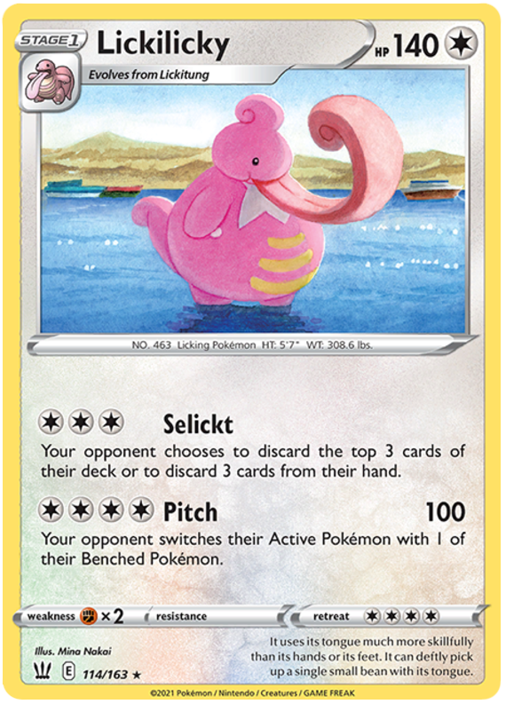 Lickilicky (114/163) [Sword & Shield: Battle Styles] | Mindsight Gaming