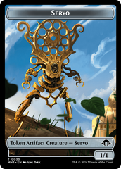 Illusion // Servo Double-Sided Token [Modern Horizons 3 Commander Tokens] | Mindsight Gaming