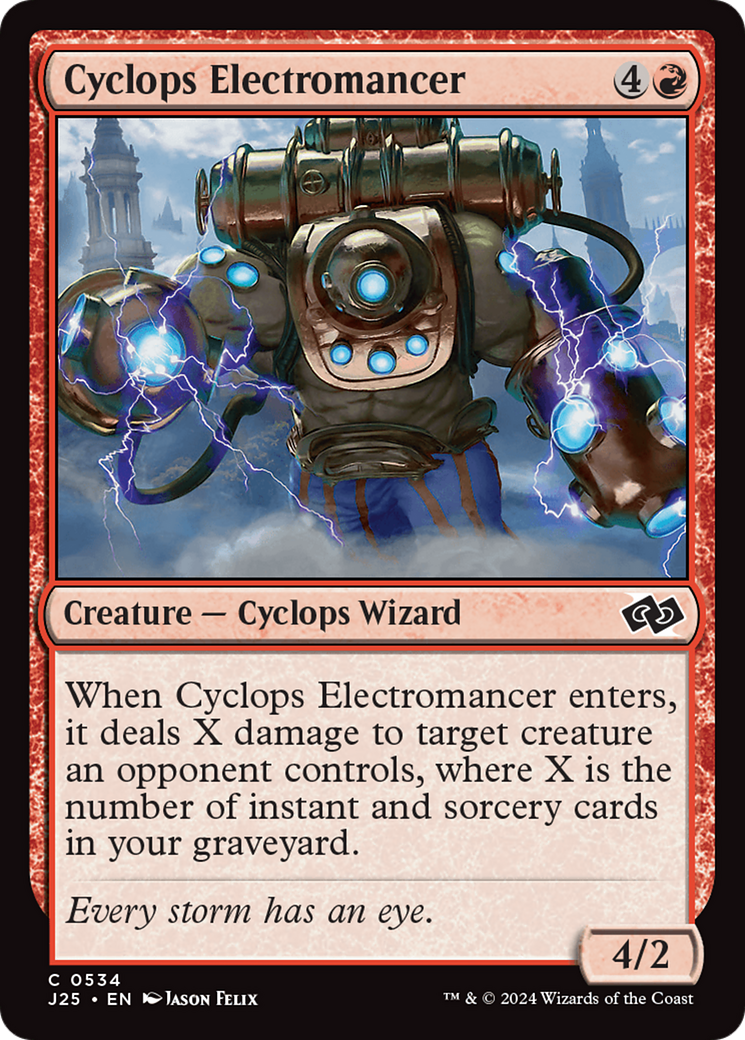 Cyclops Electromancer [Foundations Jumpstart] | Mindsight Gaming