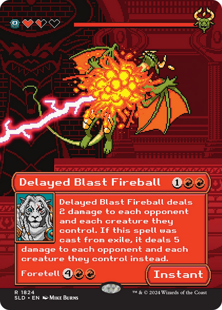 Delayed Blast Fireball [Secret Lair Drop Series] | Mindsight Gaming