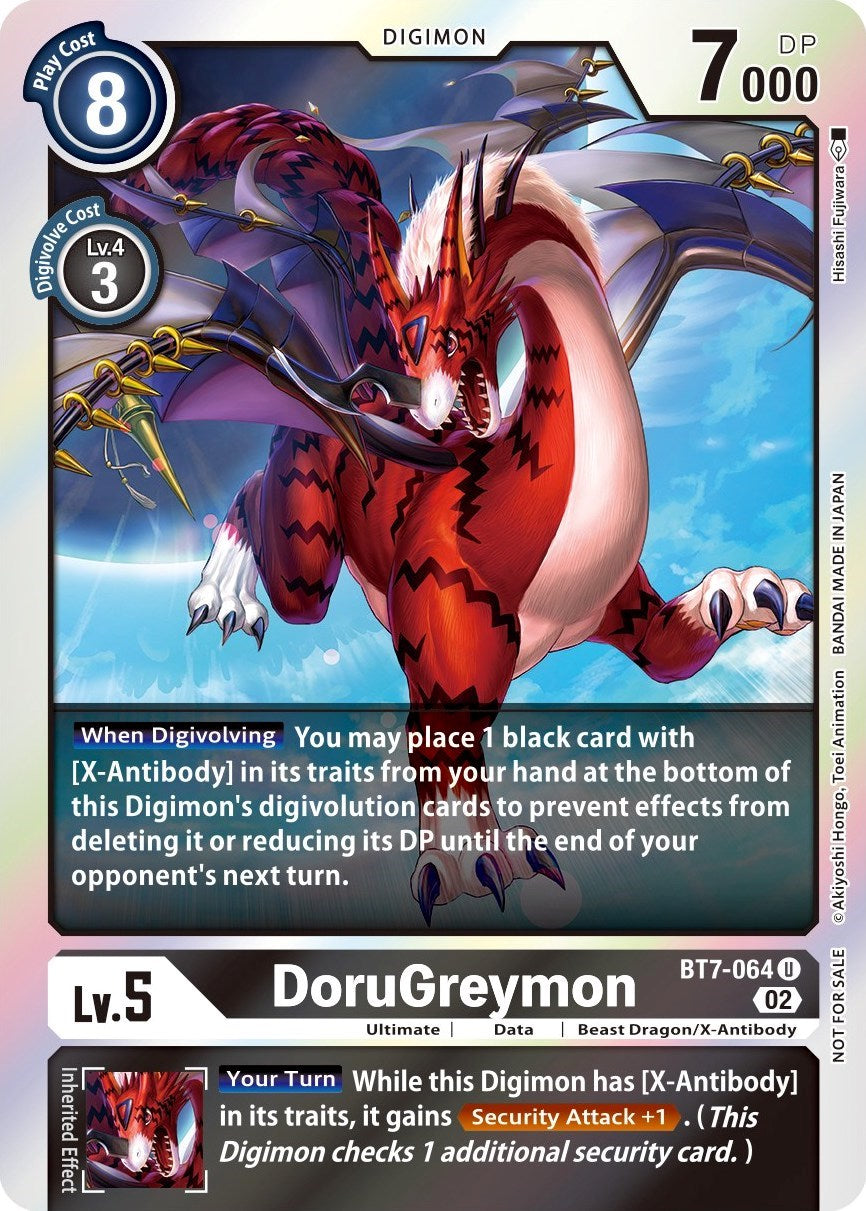 DoruGreymon [BT7-064] (Official Tournament Pack Vol. 6) [Next Adventure Promos] | Mindsight Gaming