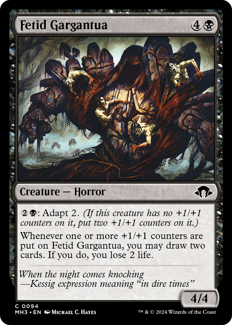 Fetid Gargantua [Modern Horizons 3] | Mindsight Gaming