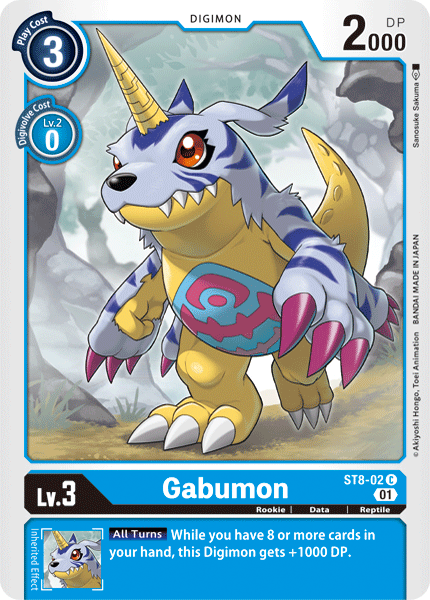 Gabumon [ST8-02] [Starter Deck: Ulforce Veedramon] | Mindsight Gaming