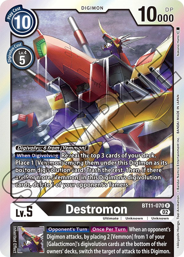 Destromon [BT11-070] [Dimensional Phase] | Mindsight Gaming