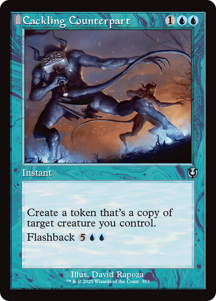 Cackling Counterpart (Retro Frame) [Innistrad Remastered] | Mindsight Gaming