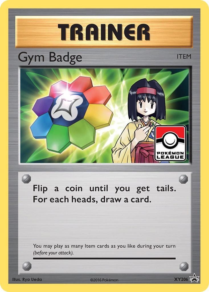 Gym Badge (XY206) (Erika) [XY: Black Star Promos] | Mindsight Gaming