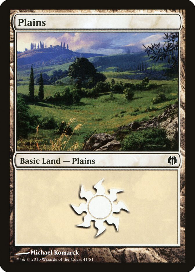 Plains (41) [Duel Decks: Heroes vs. Monsters] | Mindsight Gaming