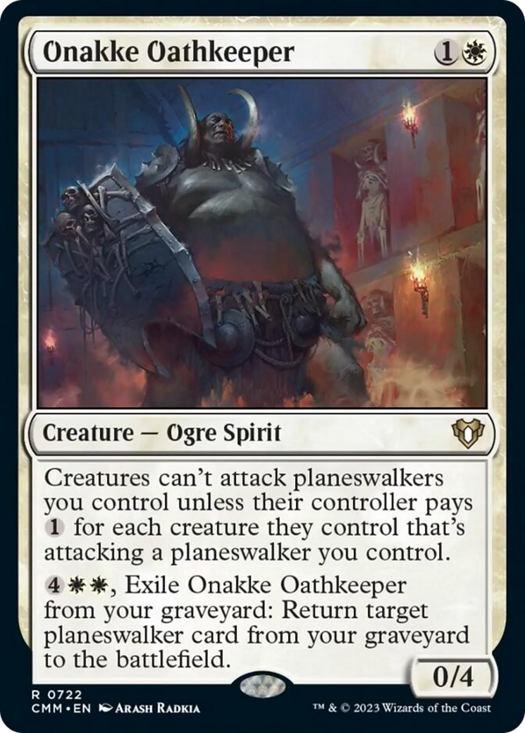 Onakke Oathkeeper [Commander Masters] | Mindsight Gaming