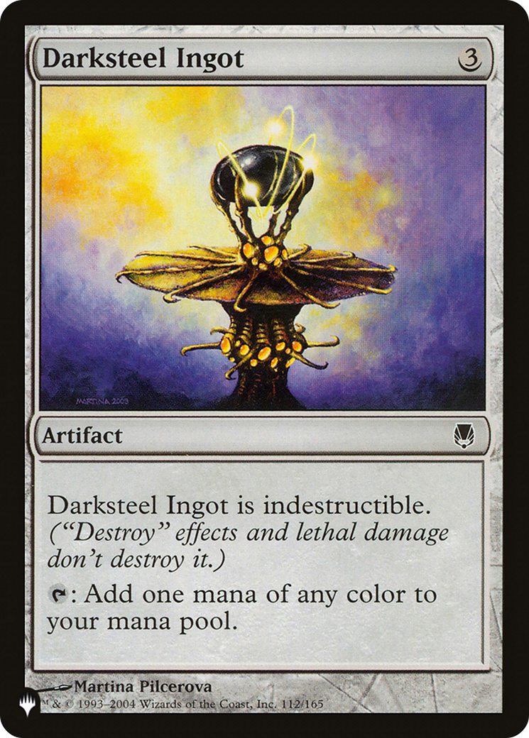 Darksteel Ingot [The List Reprints] | Mindsight Gaming