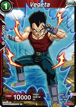 Vegeta (BT17-026) [Ultimate Squad] | Mindsight Gaming